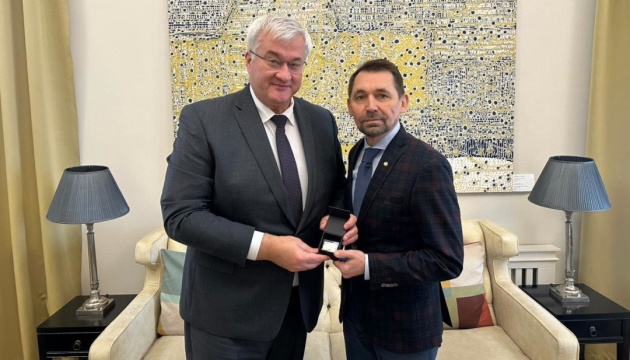 New Ukrainian envoy to Council of Europe arrives in Strasbourg