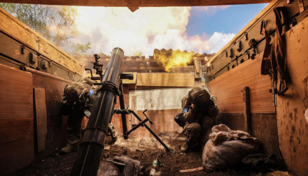 168 combat engagements on front lines over past 24 hours