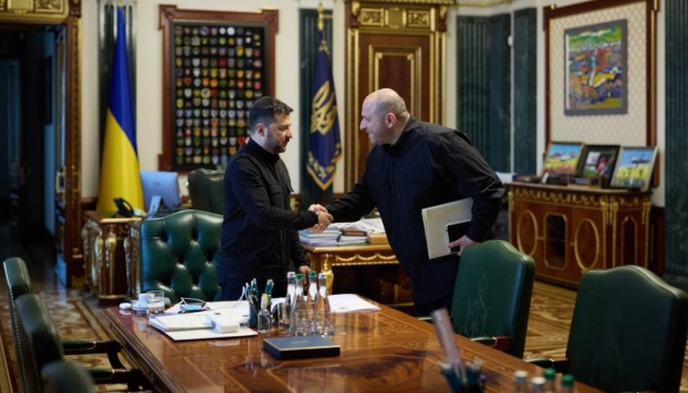 Zelensky holds meeting with Umerov