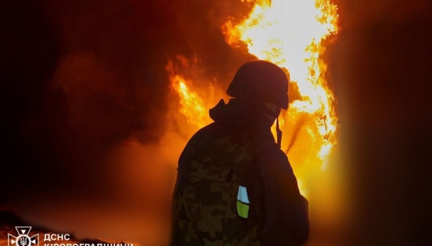 Critical infrastructure hit in Russian attack on Kirovohrad region