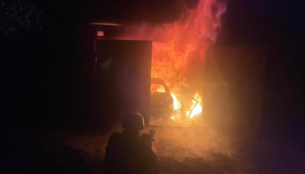 Rescuer killed, another injured in repeated Russian strike on Dnipropetrovsk region