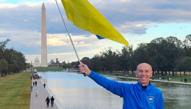 Ukrainian veteran planning to run top six world marathons carrying message to support Ukraine