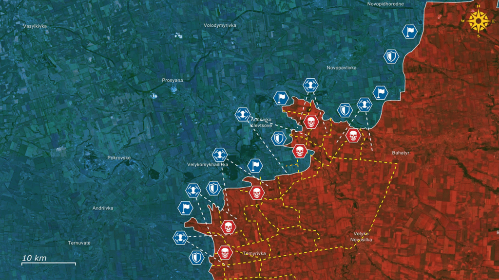 Frontline report: Ukrainian counteroffensive halts Russian advance in Dnipropetrovsk Oblast