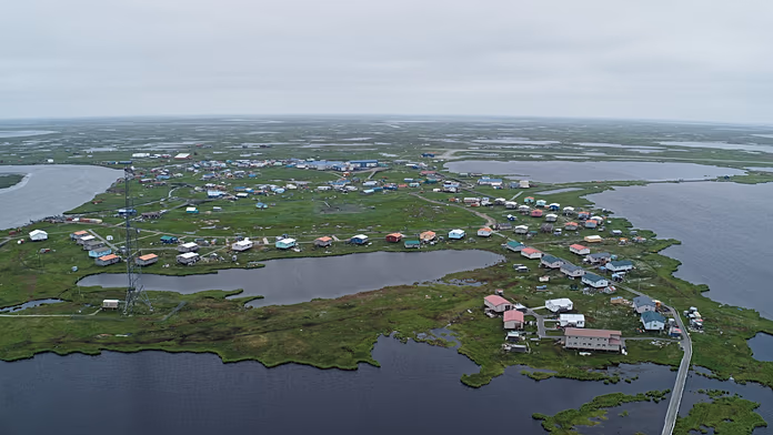 One dead and two missing as typhoon remnants devastate Alaska coast