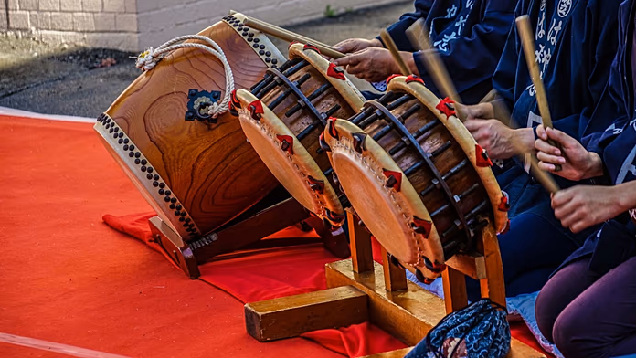 Drums echo through Japan as centuries-old autumn parade returns
