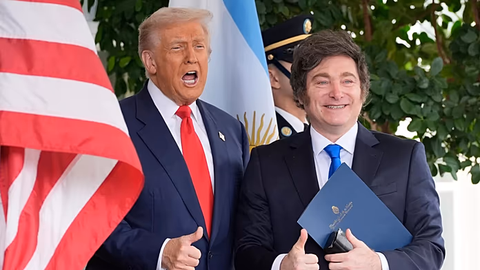 Trump threatens to cut finanical support for Argentina if Javier Milei loses election