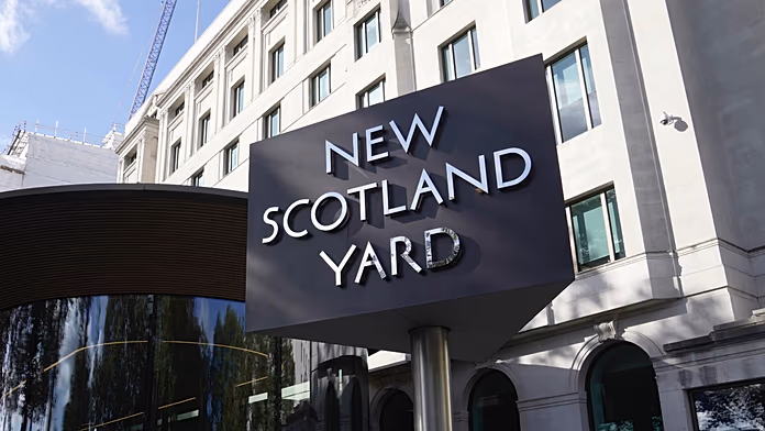 Three men arrested in UK on suspicion of spying for Russia, Scotland Yard says