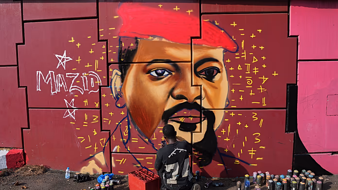 Graffiti gains support in Guinea’s capital