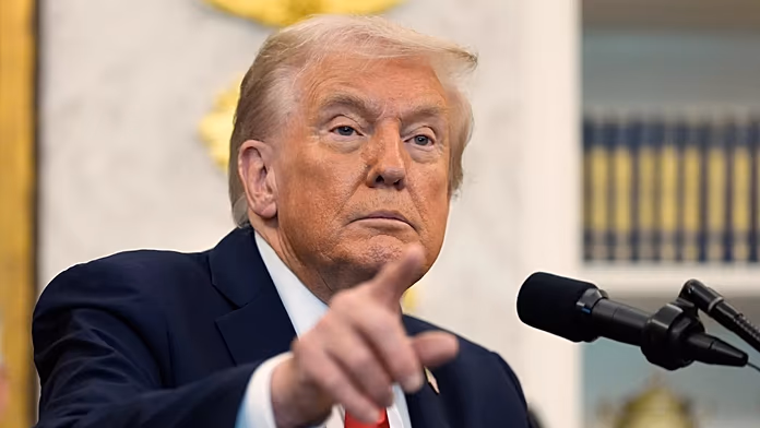 Trump threatens Hamas with military action if bloodshed persists in Gaza