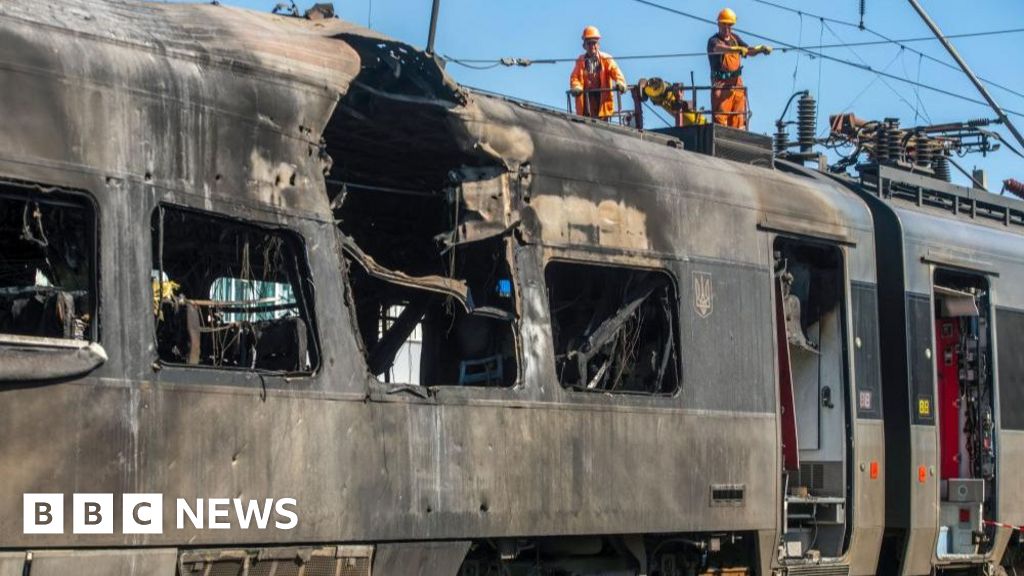 Russia intensifies strikes on Ukraine’s trains in ‘battle for the railways’