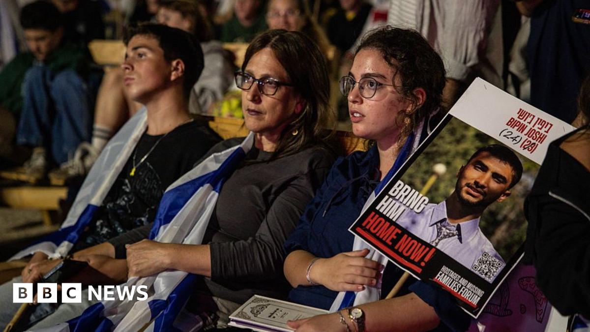 Israelis gather to await hostages’ release as Trump says ‘war is over’ in Gaza – follow live