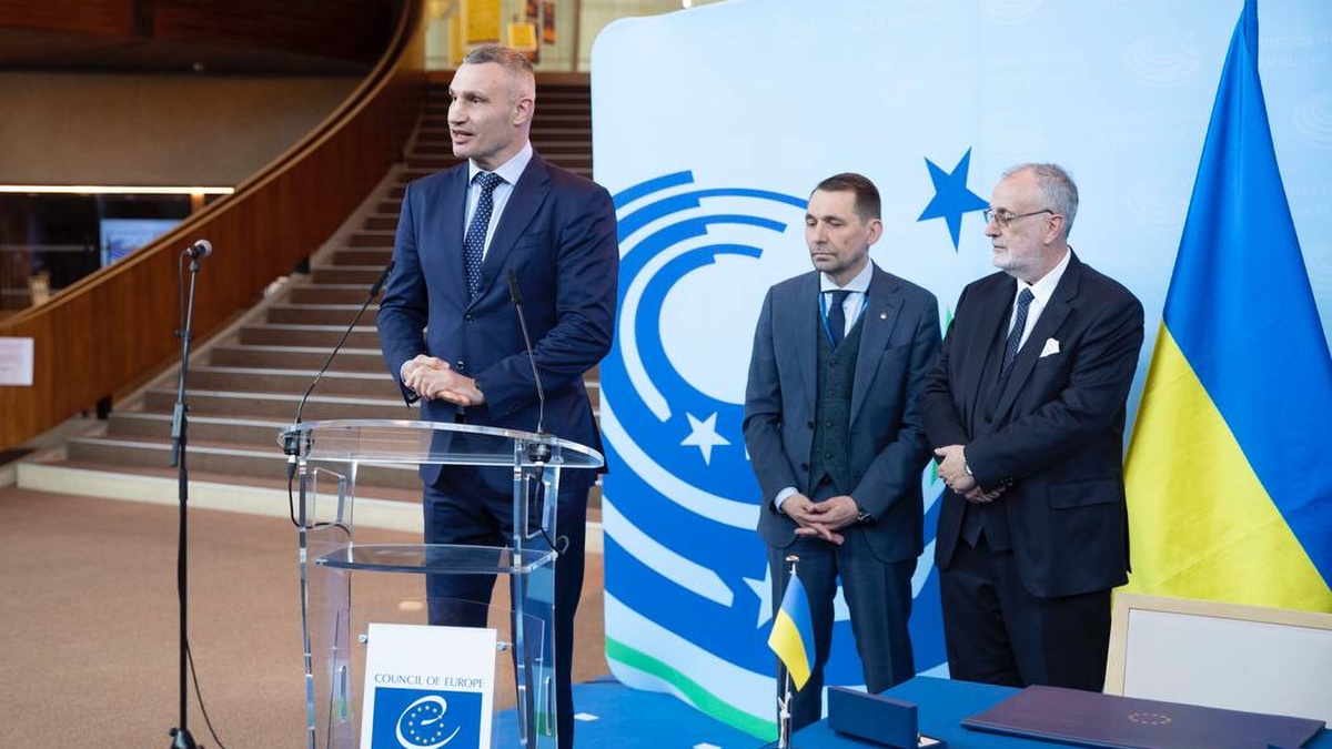 Strasbourg memorandum signed on public assemblies in Ukrainian cities – Mayor Klitschko
