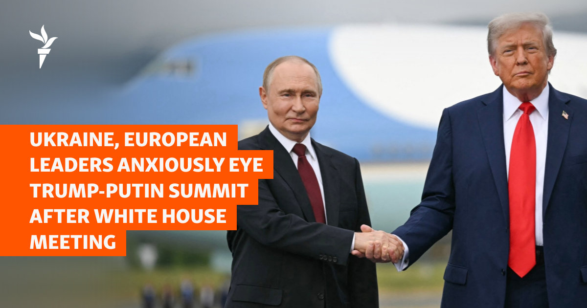 Ukraine, European Leaders Anxiously Eye Trump-Putin Summit After White House Meeting