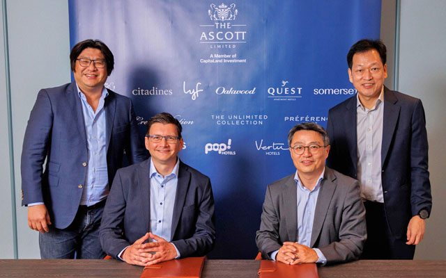 Ascott expands portfolio in Europe to 64 properties