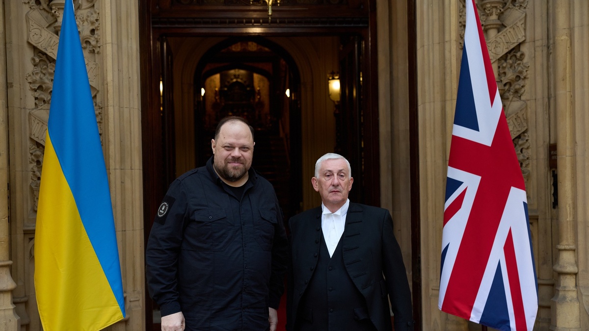 Stefanchuk presents Speaker of House of Commons of British parliament with updated list of Ukraine’s defense needs