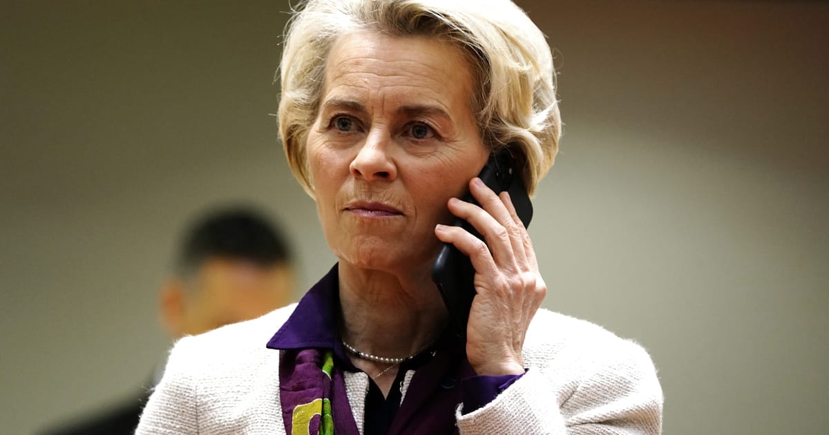 MEPs troll von der Leyen with offer of new phone to better preserve texts – POLITICO