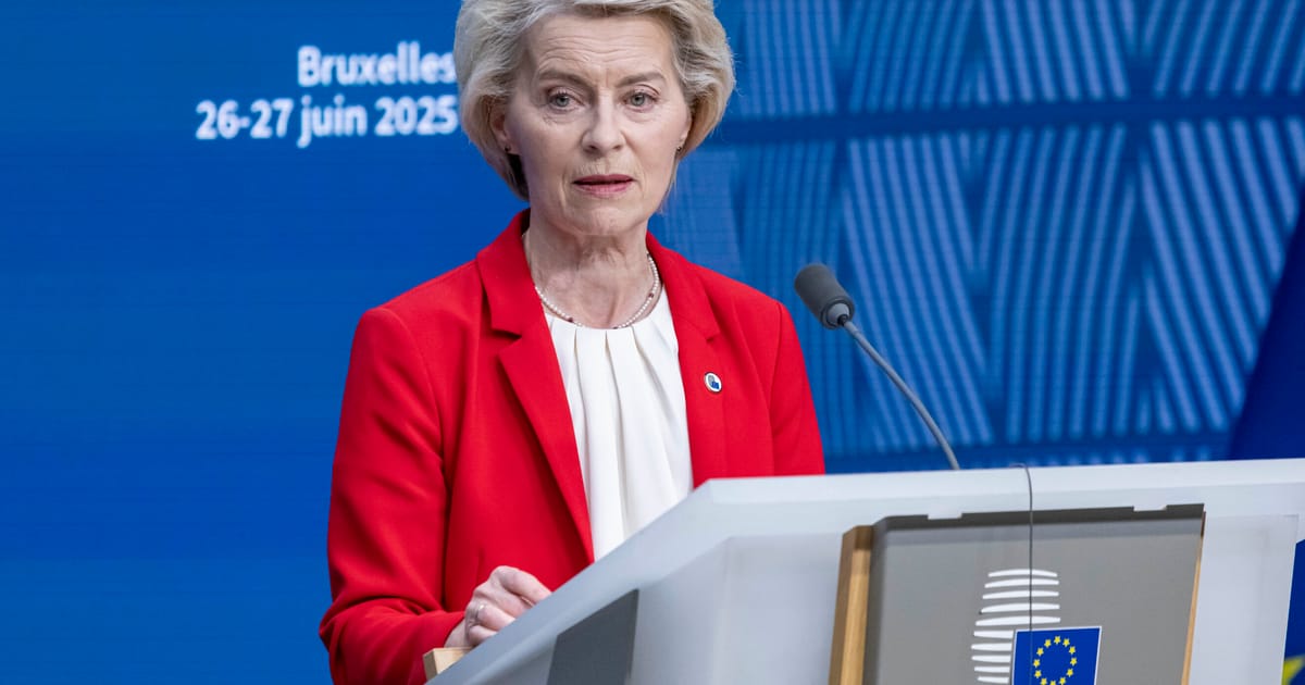 Von der Leyen’s party threatens to reject EU budget proposal in November – POLITICO