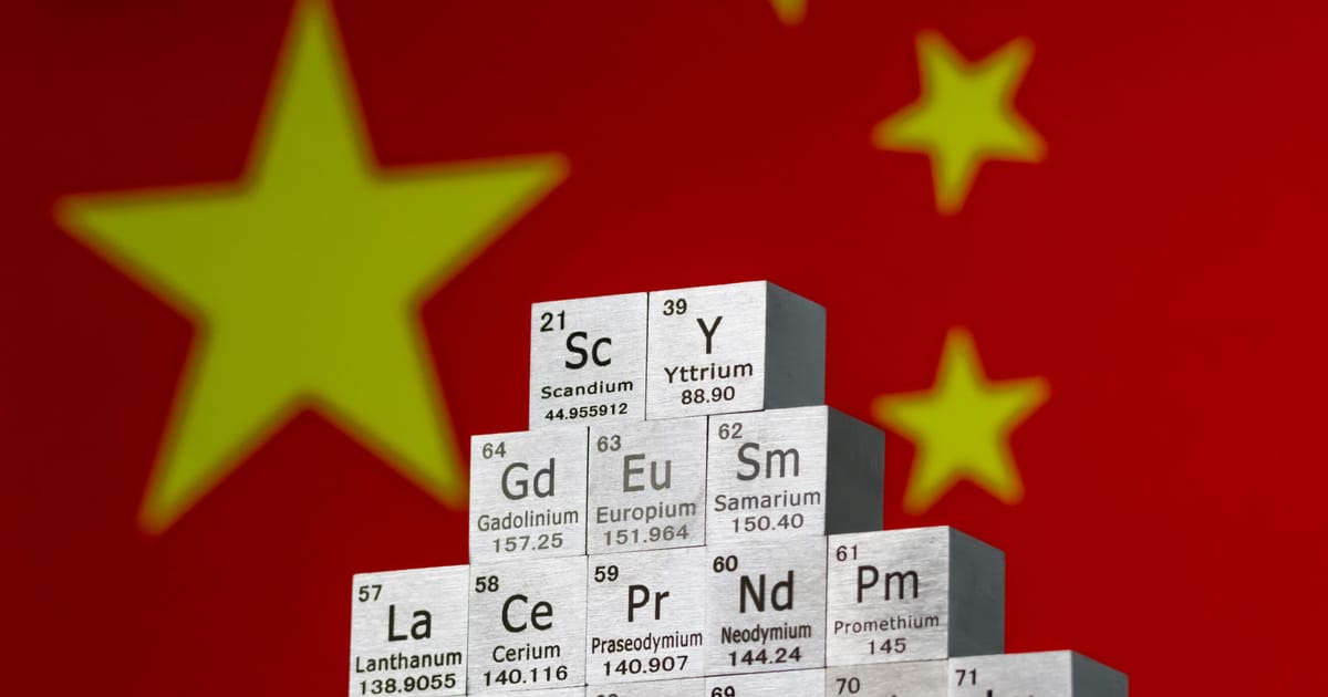 G7 scrambles to push back on Chinese rare-earth curbs – POLITICO
