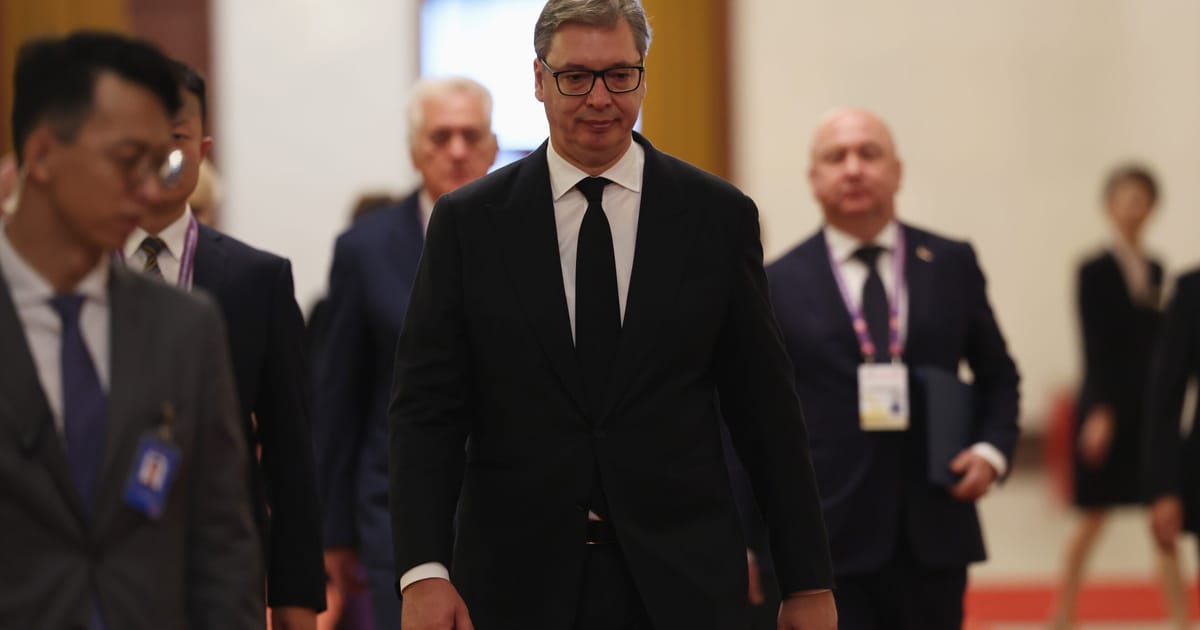 Serbian president slams Turkey over arms sales to Kosovo – POLITICO