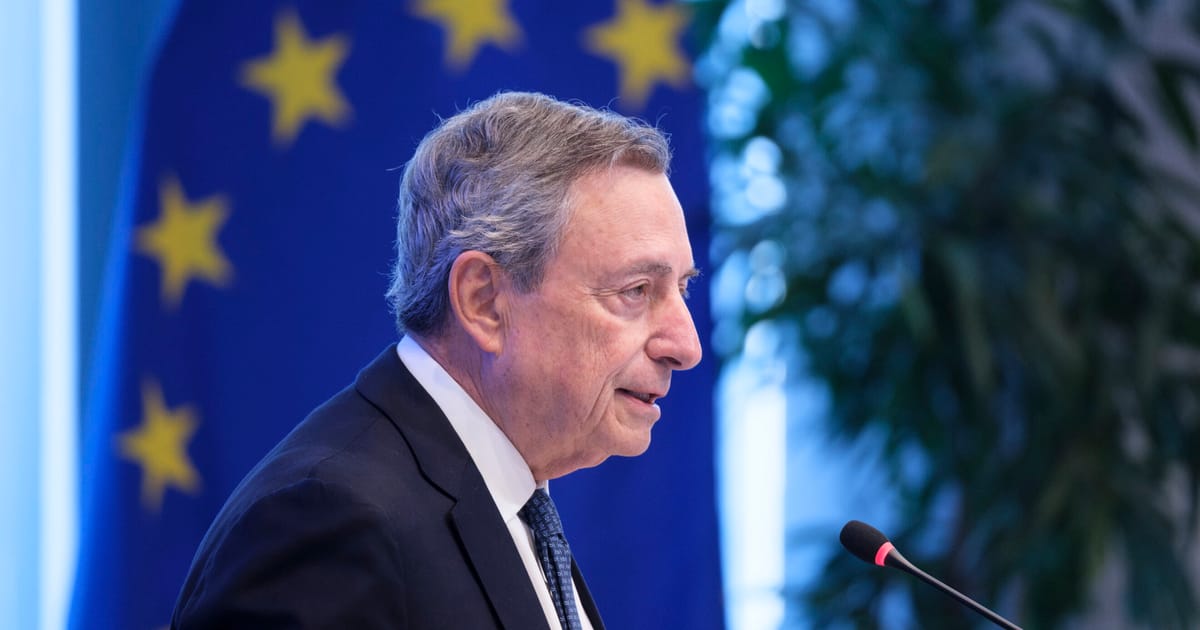 Draghi pushes ‘pragmatic federalism’ to get Europe out of its predicament – POLITICO