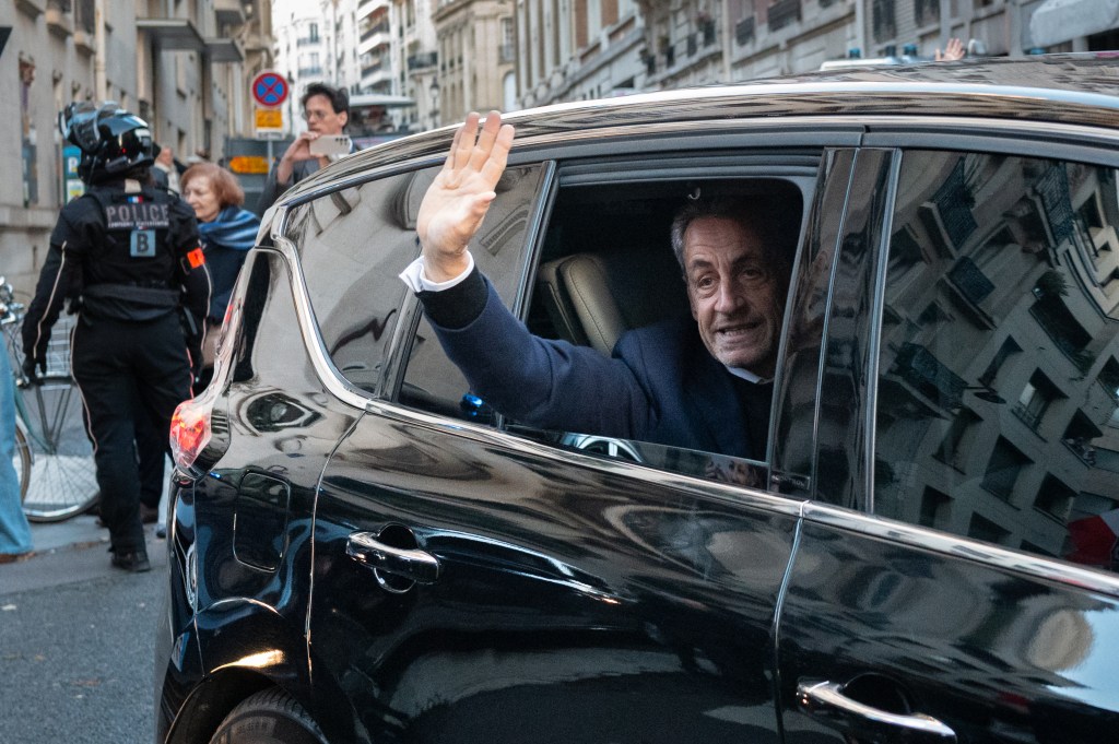 Ex-French President Nicolas Sarkozy Heads To Jail In Blaze Of Media