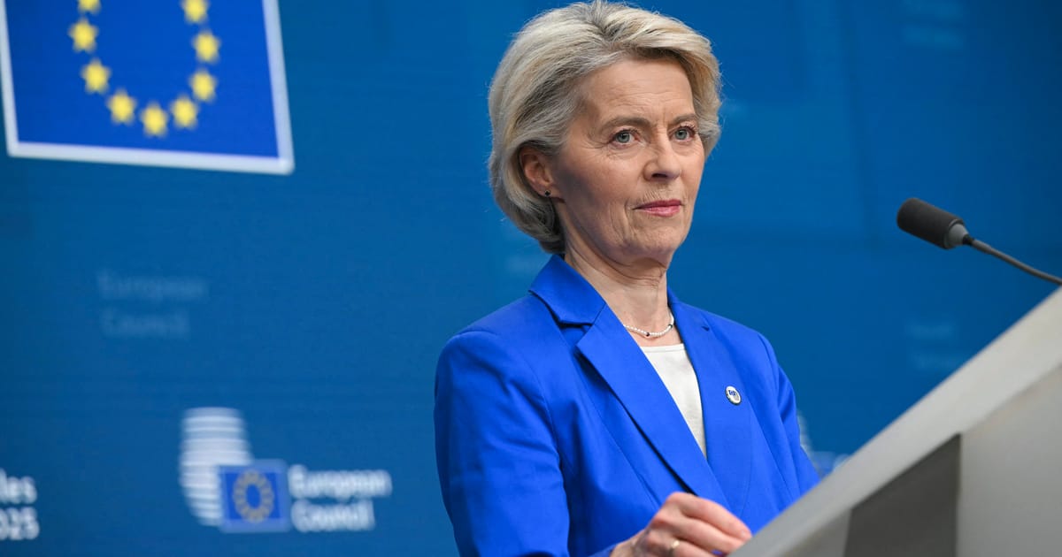 Von der Leyen touts new plan to break ties with China on critical materials – POLITICO