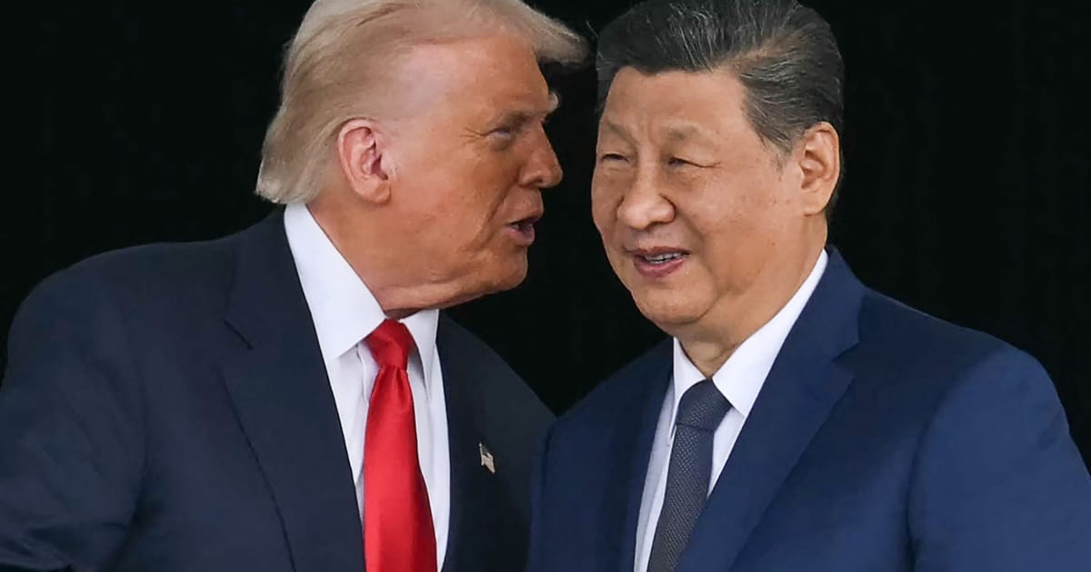 Trump touts progress on multiple fronts with China after meeting Xi – POLITICO