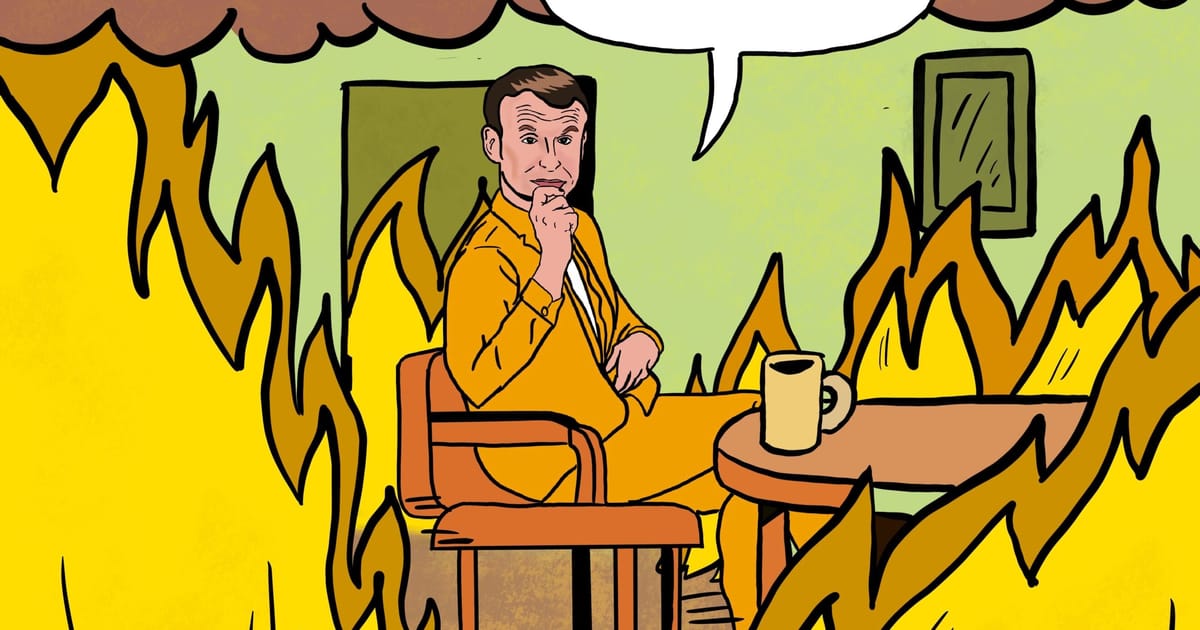 As France burned, Macron was looking for his legacy – POLITICO