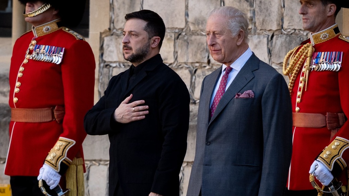Zelenskyy briefs King Charles III about situation in Ukraine