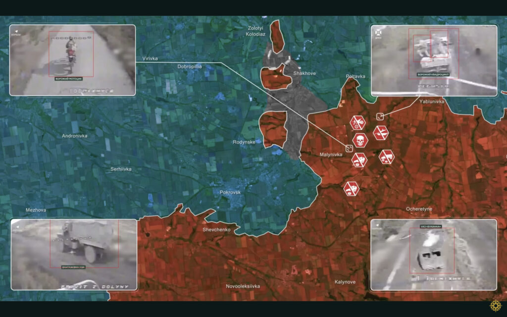 Frontline report: Ukraine replicates “roads of death” success east of Pokrovsk, crushing Russian advance
