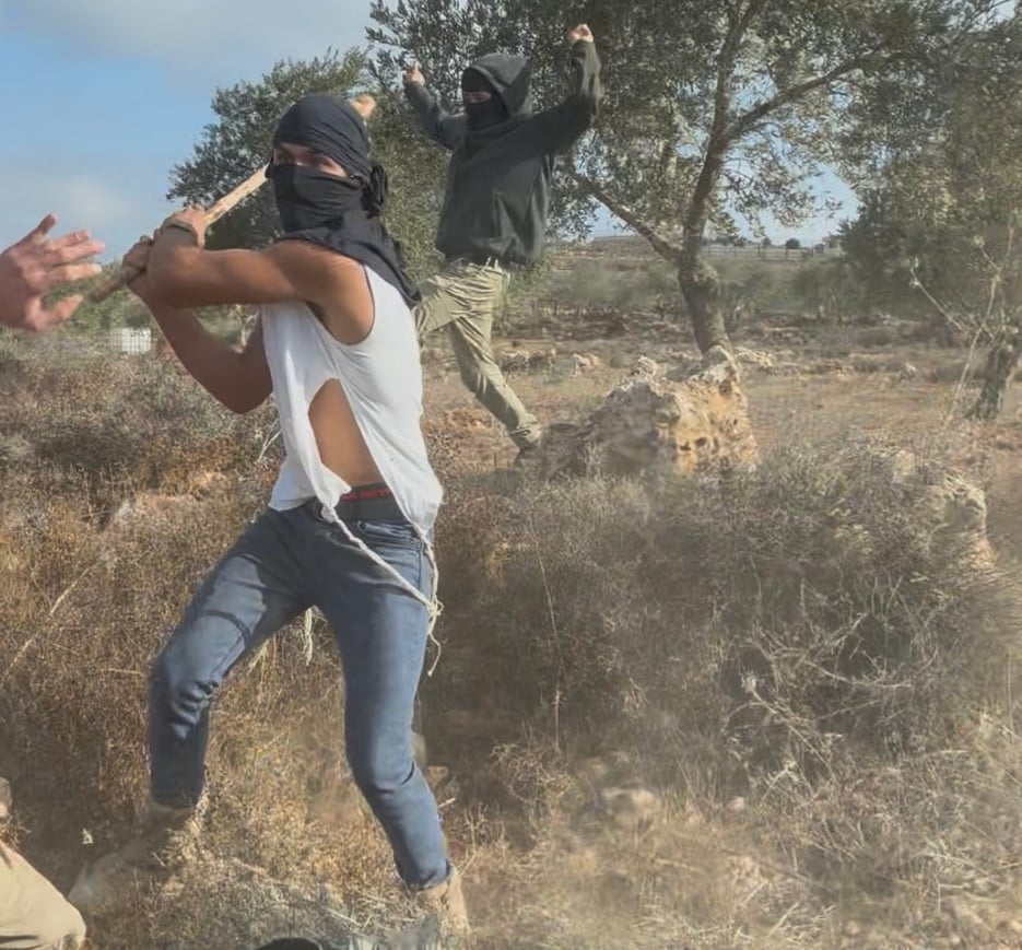 Jewish extremists brutally assault Palestinian olive harvesters in West Bank