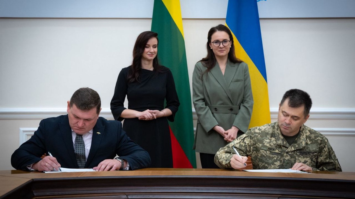 Ukraine and Lithuania sign memorandum to intensify critical infrastructure protection