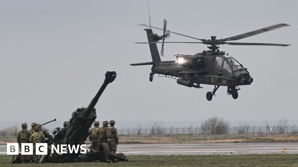 US troops on Nato’s eastern flank to be reduced, Romania says