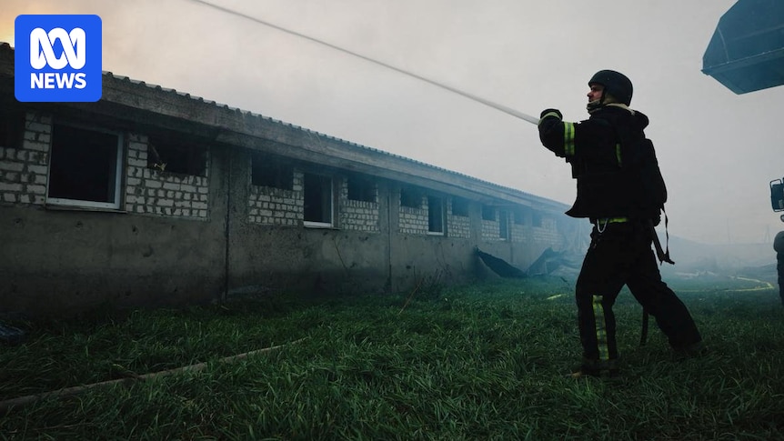 Russia launches its biggest attack on Ukraine’s gas network since war began on the eve of winter