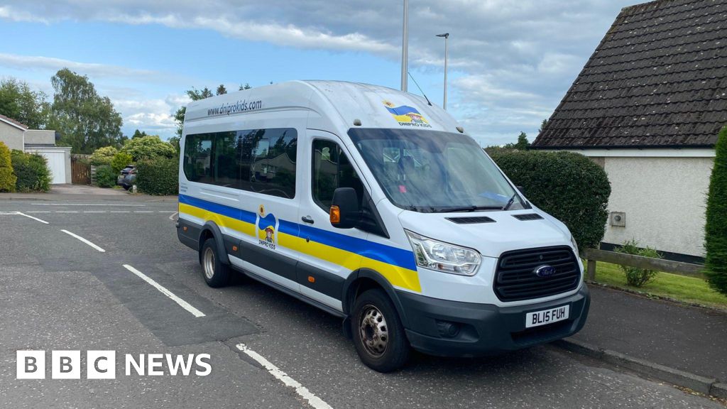 Minibus stolen from Ukrainian orphans charity in Edinburgh