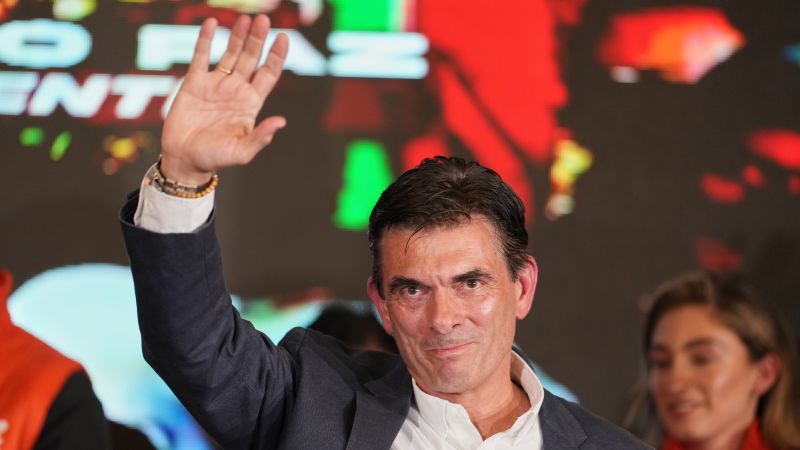 Bolivia election: Centrist Rodrigo Paz wins presidency, ending nearly 20 years of leftist rule