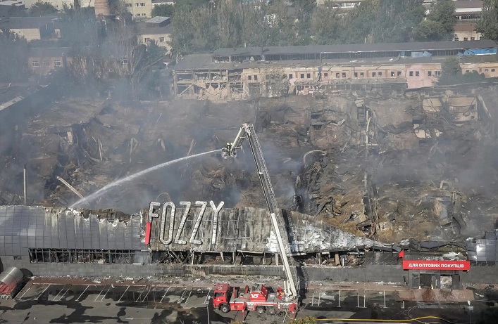 Russia is shelling civilian warehouses and agricultural enterprises in Ukraine and is also increasing its attacks on small regional energy facilities as winter approaches.