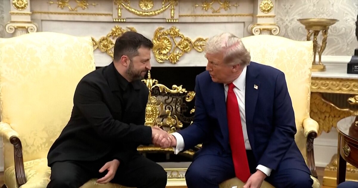 Tomahawks, Tone In Focus As Trump Meets Zelenskyy In Washington
