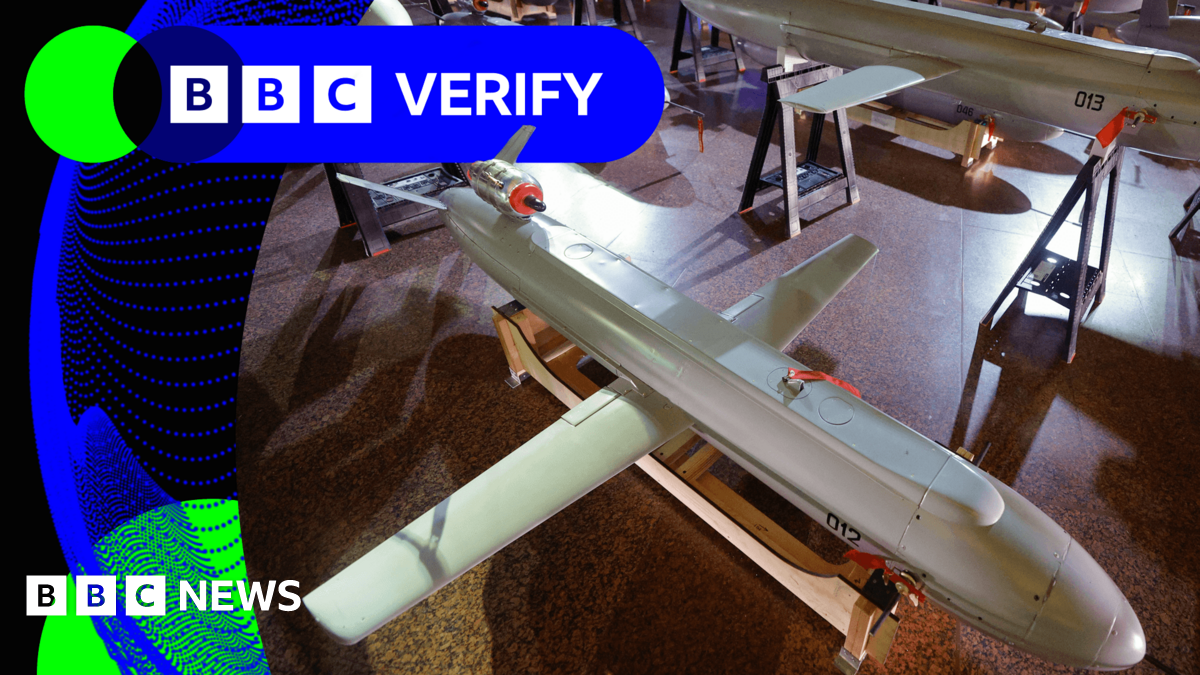 BBC Verify Live: Using heat data and video to investigate mass Ukraine drone attack on Russia