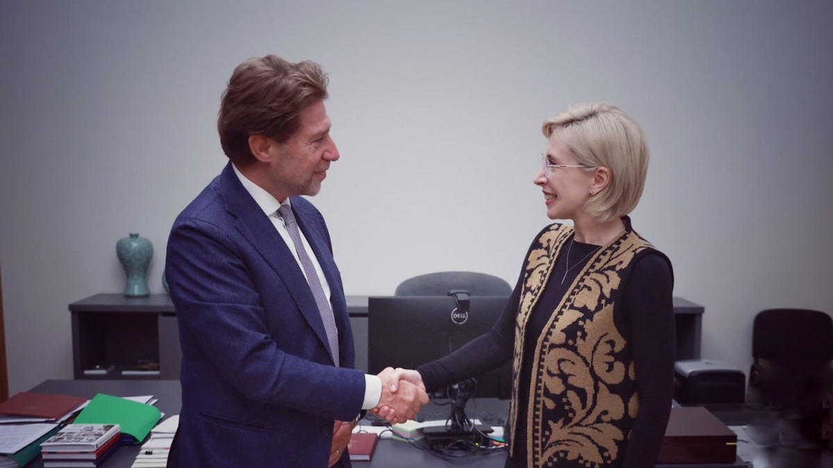 Vereschuk, Italian Ambassador discuss return of Ukrainian hostages illegally held by Russia