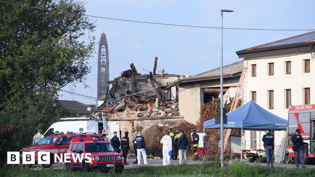 Blast kills three police officers trying to evict siblings from house in Italy