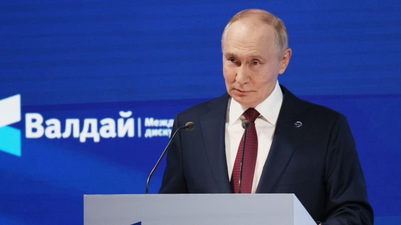 Putin says Russia will respond quickly if it believes Europe is provoking it