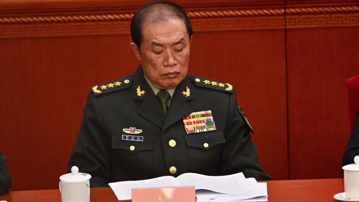China purges nine top commanders in People’s Liberation Army