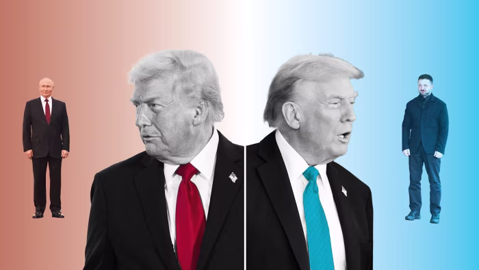 Trump and Ukraine: tracking the US president’s shifting signals