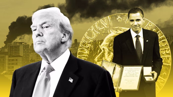 Donald Trump looms large over Nobel Peace Prize