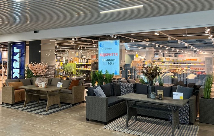The JYSK and Librarium retail chains are expanding their presence in Ukraine.