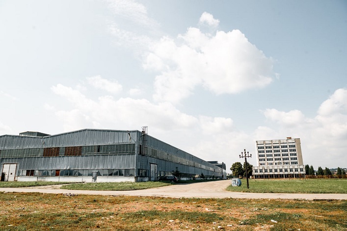 In the Ivano-Frankivsk region, a portion of an industrial park with infrastructure in place is available for purchase at $3.8M.