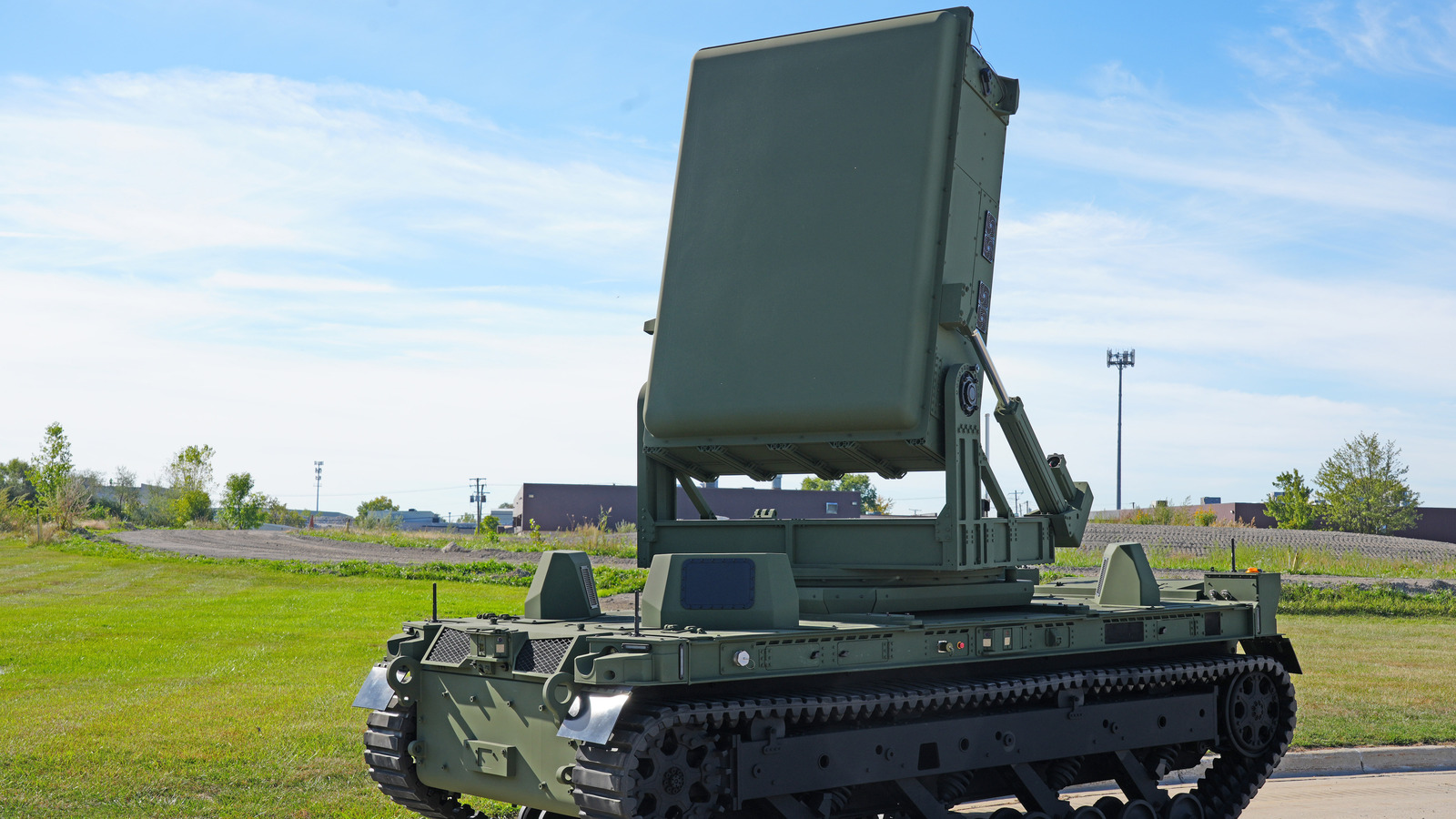 This 10-Ton High-Pulse Microwave Robot Fries Drone Swarms In Seconds