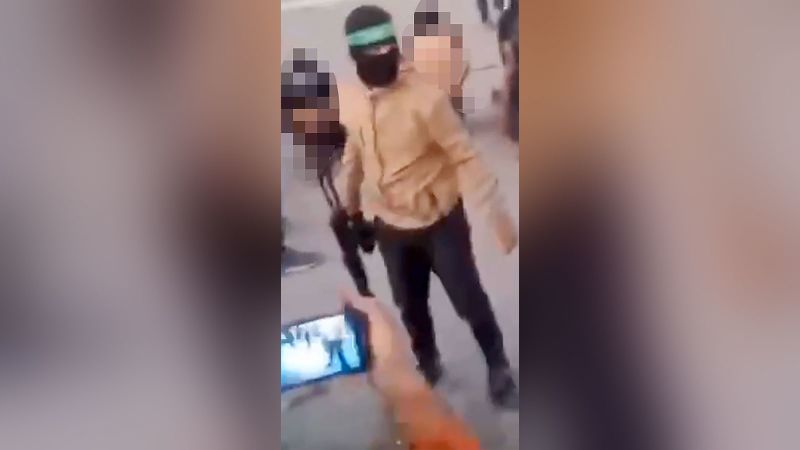 Masked fighters seen executing men in Gaza City as Hamas fights with rival groups