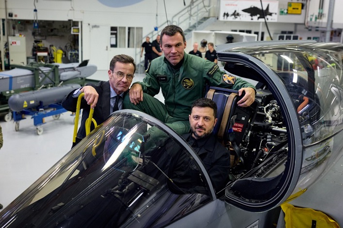 Sweden intends to sell up to 150 Gripen fighters to Ukraine to enhance its air defense capabilities.